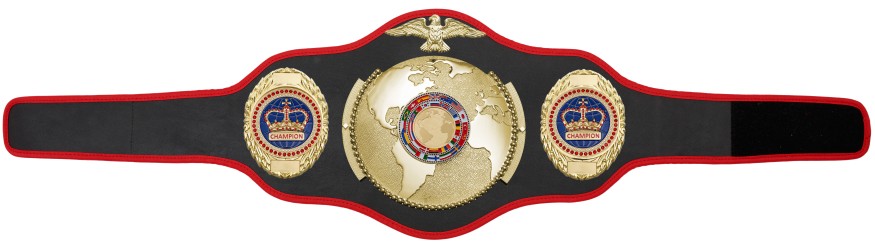 CHAMPIONSHIP BELT PRO018/FLAG/G/BLUGEM/G IN 6 COLOURS